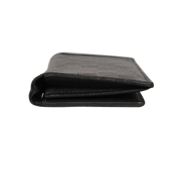 Louis Vuitton Brazza Long Wallet Black Damier Graphite 16 Card Wallet Canvas - Picture 11 of 16